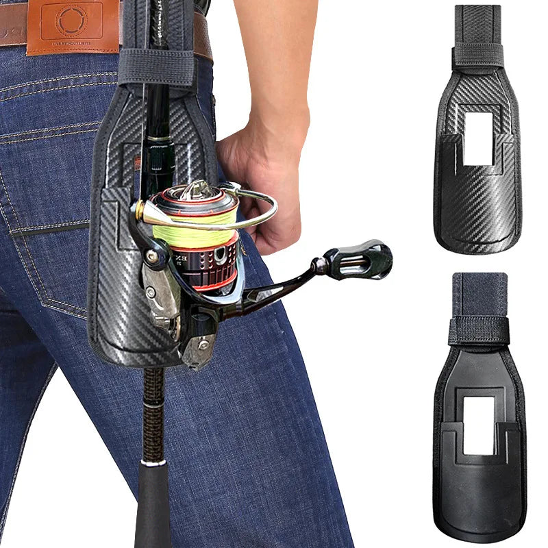 WEIHE Fishing Rod Holder Organizer Hands Free Carrier Fish Tackle Pole Waist Storage Bag Pesca Iscas Fishing Tools 2 Types Ch