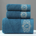 Factory Direct Sale Towel Set 100% Cotton Thicker Plus Soft Absorbent High-grade Bath Towel Set Cheap Kitchen Towel Set