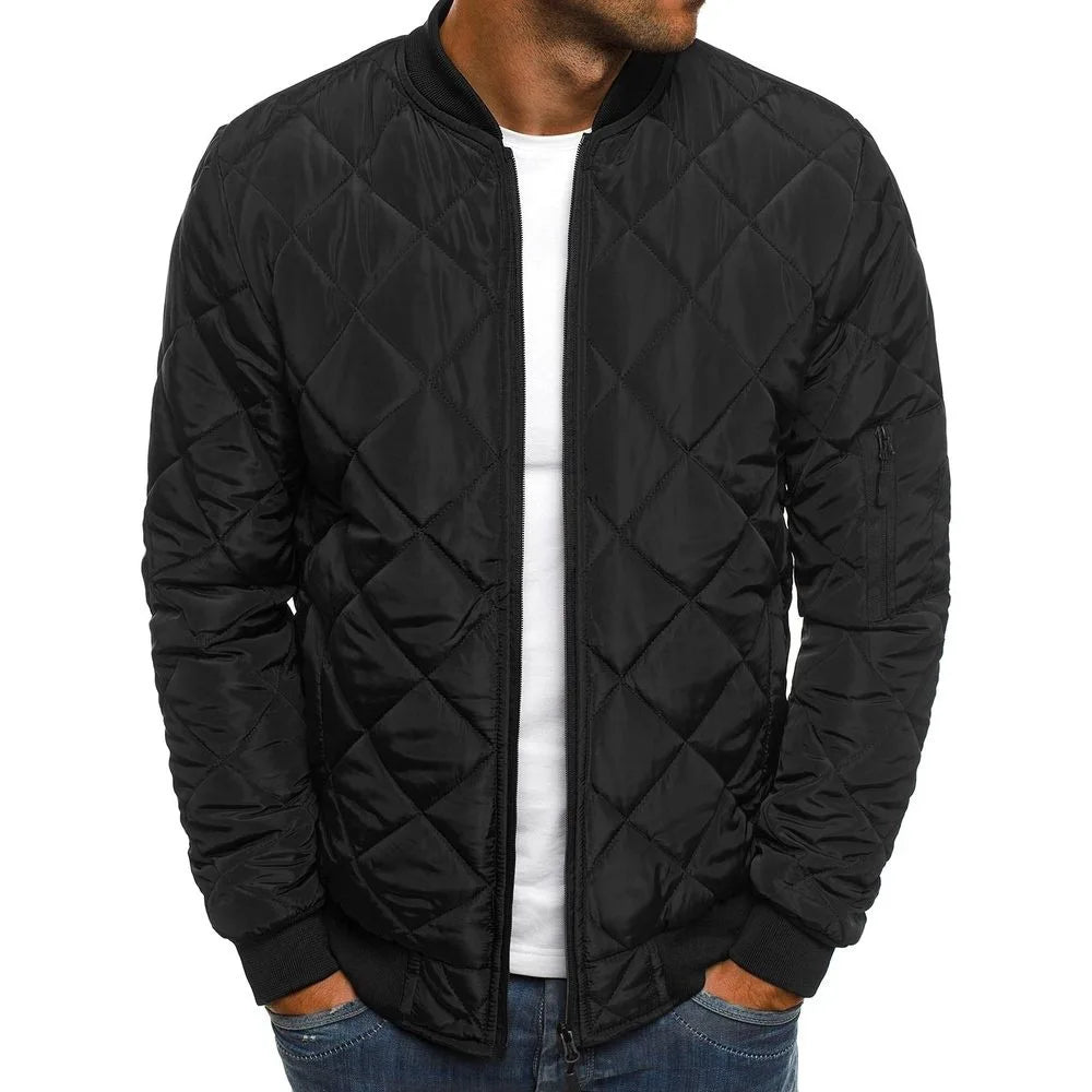 Comfortable Cotton Jackets Casual Stand Collar Cardigan Loose Men Jackets