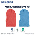 Manufacturer Designer Kids Full Face Ski Mask Winter Balaclava Windproof Skull One Hole Knitted Sports Beach Custom Color Unisex