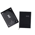 Hot Selling Death Note Notebook with Slipcover Feather Pen Bookmark Gift Set Anime Headbands Kunal with Box Anime Pen Notebook