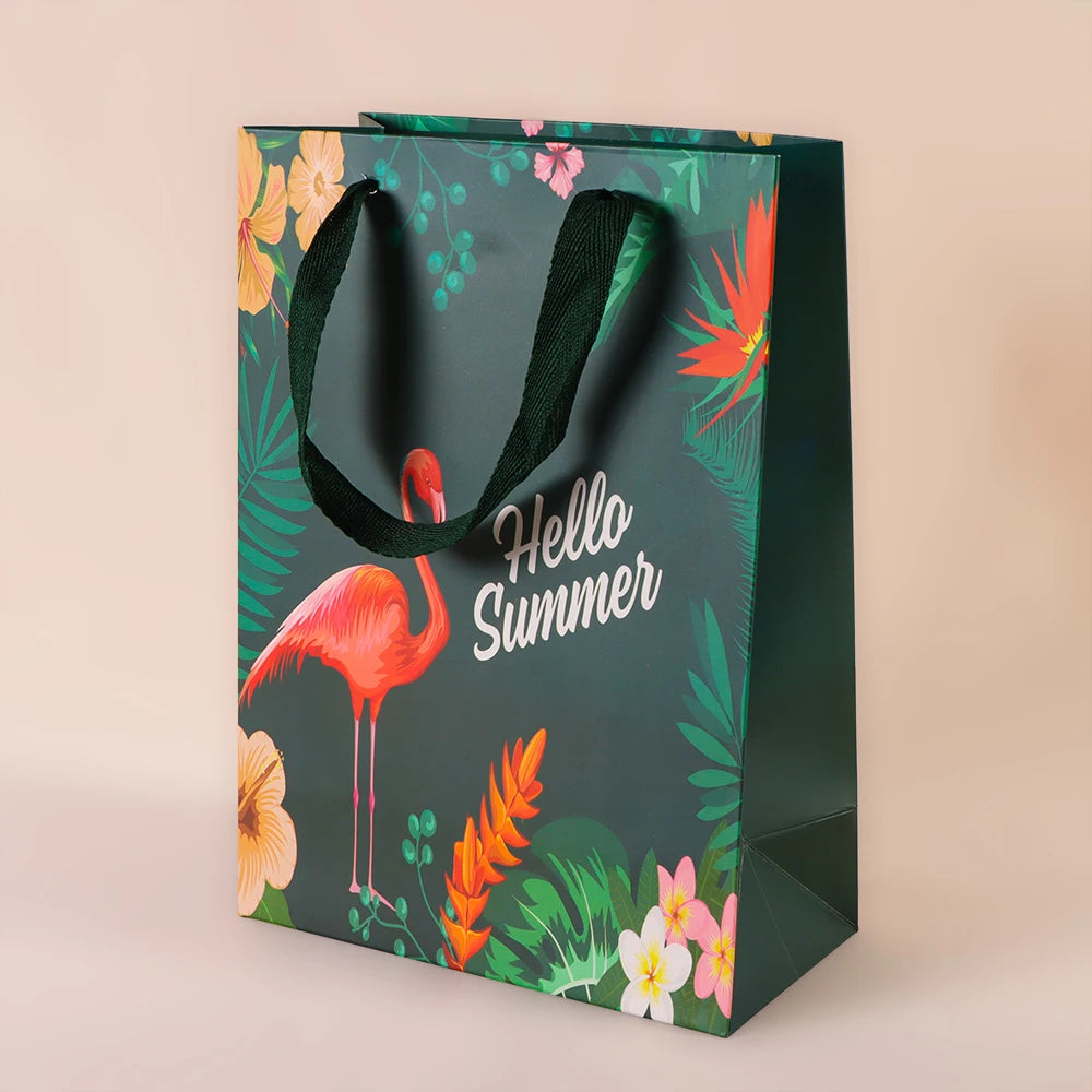 Boutique Garment Clothing Gift Packaging Sock Eco Black Paper Carry Shopping Bag Custom logo