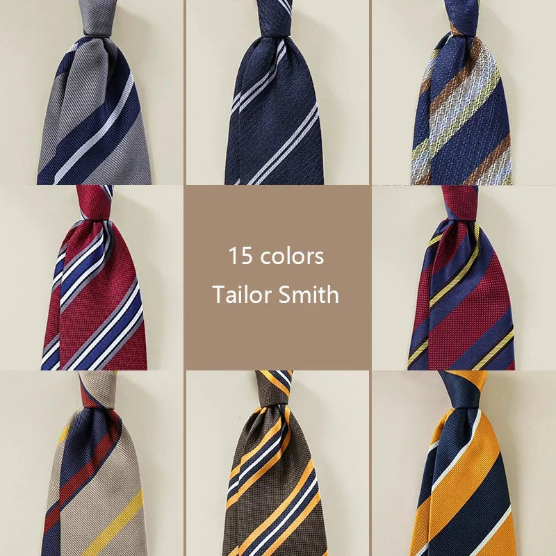 Fashion Tie Male Wedding Groom Tie for Shirt Dress Business Suit Work Classic Professional Hand Tie