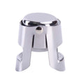 Vacuum Sealed Wine Bottle Plug Sealer Stainless Steel Stopper Silver Metal Champagne Sealer
