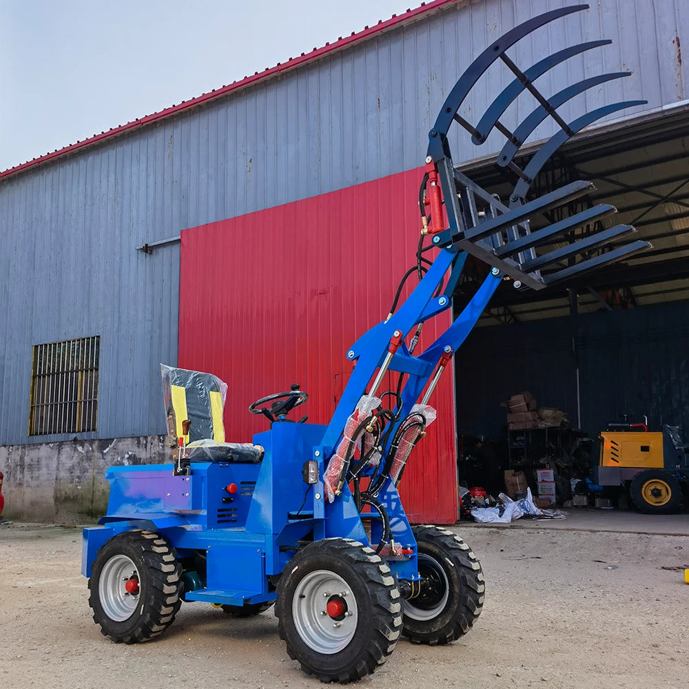 Battery Powered Electric Wheel Loader 4X4 Loader Electric Loader With CE Certificate