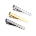 Luxury Men's Stainless Steel and Brass Tie Clip Set-Formal Business Wedding Accessories Eco-Friendly