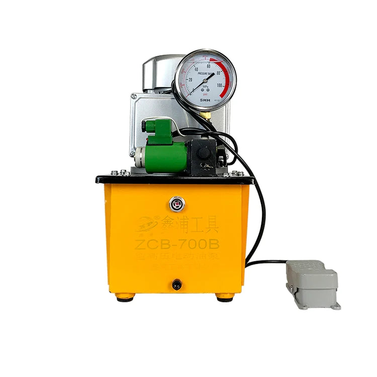 ZCB-700B Hydraulic Electric Oil Pump 220V Electric High Pressure Electric Pump Single-stage Pump 750w 70mpa MegaBDM
