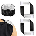 4 PCS Jersey Sleeve Bands Softball Sleeve Non-slip Fixing Straps Dual-sided Breathable Sleeve Straps Holder for Soccer