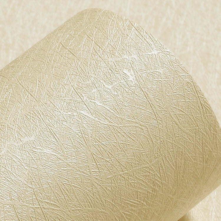 ORON High Quality Waterproof Embossed Yellow Silk Home Decoration Items Peel and Stick Pvc Wall Paper 3d Home Wallpaper Rolls
