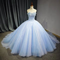 Jancember 6714 Vintage Pearls Flower Strapless Quinceanera Party Girls Dresses
