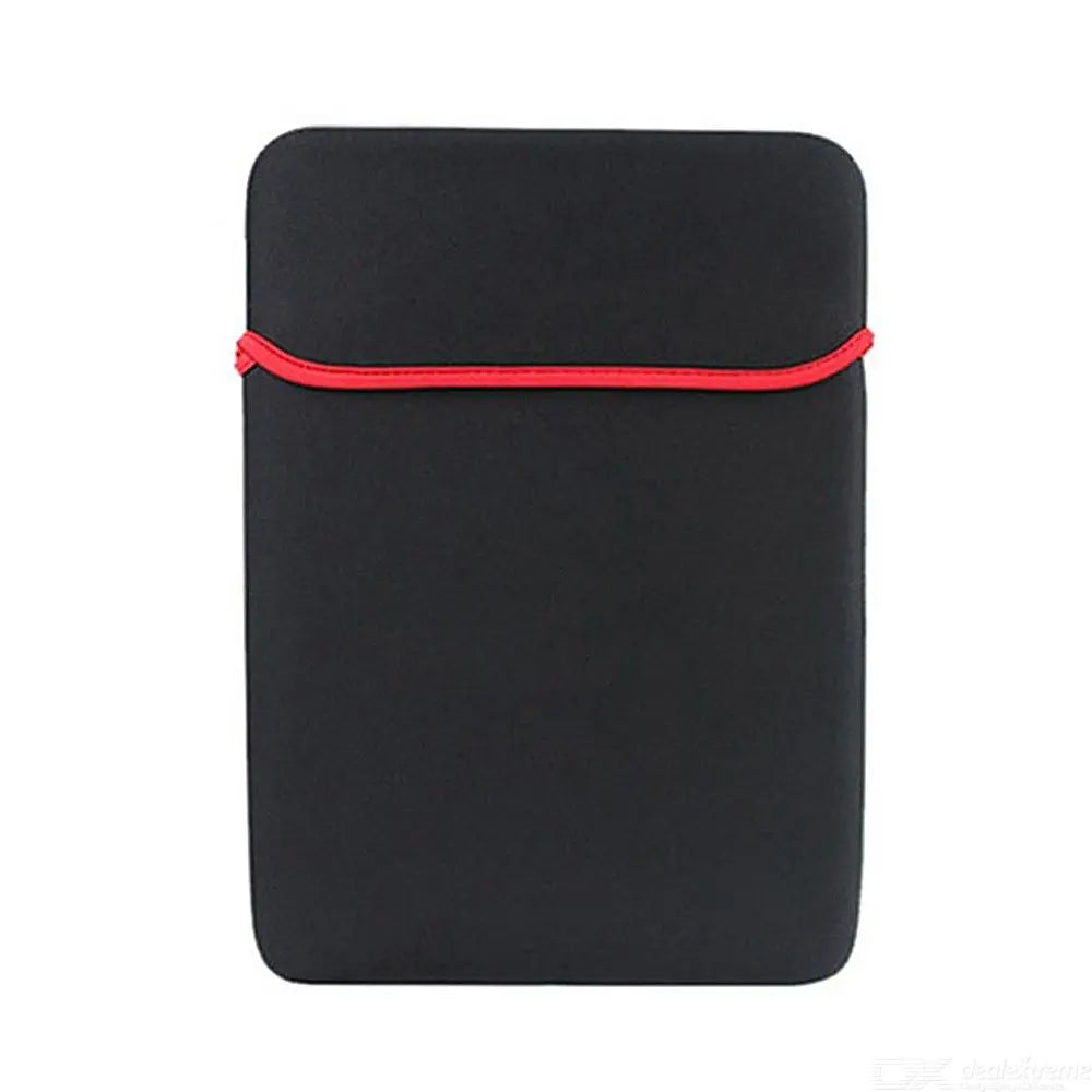 Universal Black Neoprene Waterproof Shockproof Pouch Sleeve Soft Laptop Bag Case for PC