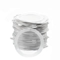 Wholesale Self Adhesive Water Activated Waterproof 0.5mm Hair Catcher Tub Floor Drain Mesh Stickers Disposable 25pcs/pack