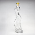 Hot Sale Custom Popular Novelty Model Beautiful Body Shape Wearing Chinese Style Wine Bottle Cork Extra Flint Glass Screen
