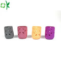 OKSILICONE Customized Kids Cute Water Bottle Cartoon Soft Silicone Water Bottle Holder Bag Adjustable Reusable Bottle Sleeve