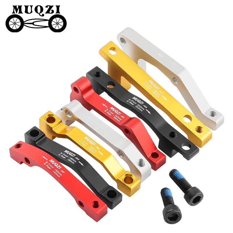 MUQZI MTB Bike Disc Brake Mount Adapter IS PM Disc Brake Rotor Adapter for 140 160 180 203mm Rotor