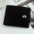 Men's Casual Cloth Pattern Short Driver's License Wallet Business Men Wallet Wholesale Canvas Wallet