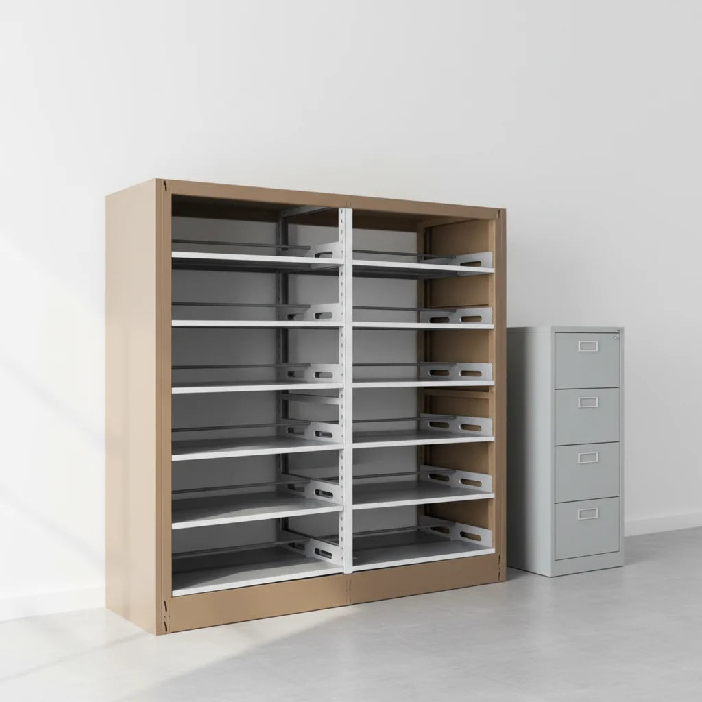 Hot Sale Large Capacity Modern Metal School Library Bookcase Display Bookshelf