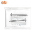 ELEHK Customized Package OPP Bag 2PCS Plastic Drywall Wall Anchors Kit with Chipboard Screws