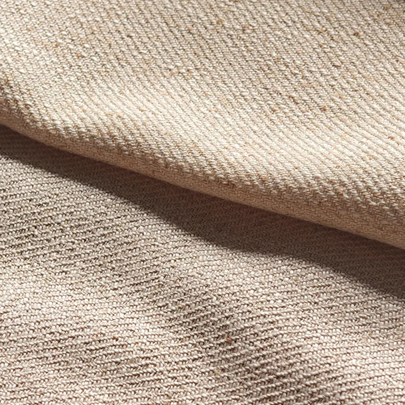 Extra Wide 280cm Yellow Linen Curtain Tablecloth Soft Woven Texture Polyester Blends Home Decor with Blackout Feature