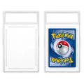 35PT Clear Custom Acrylic Graded Card Holder with Label Positon Fits Pokmon CGC /BGS Trading Card Graded Cards Slabs Holder Case