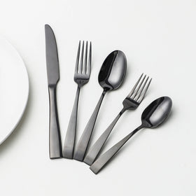 Best Selling Products Hammered Flatware Luxury Spoon Fork Sets Cutlery Sets with Gift Box