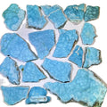 Kindfull Wholesale Natural High Quality Hemimorpite Cluster Slab Healing Spirit Crystal Quartz Cluster Slice for Home Decoration