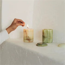 Colorful Decoration Loving Luxury Class clear Candle Cup Jar Holder Gift Boxes and Cover