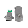 4100 Industrial Design Style ABS Material Safety Cam Cold Room Door Handle Lock Latch
