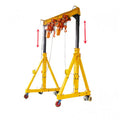 1t 2 Ton 3 Ton 5 Ton 10 Ton Portable Mobile Small Gantry Crane with Electric Chain Hoist