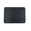 Classic Anti-Slip Espresso Manuel Coffee Bar Tamper Mat Black Silicone Food Grade Tamping Mat Pad