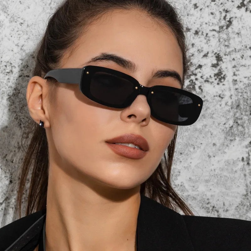 31191 Retro Small Square Sunglasses Women Vintage Rectangle Frame Designer Sunglasses Sale