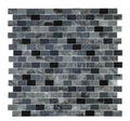 Customized Glossy Black Iridescent Rainbow Powder Glass Mosaic Tile 4mm Square DS MOSAIC Modern Interior Wall Swimming Pool