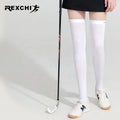 REXCHI XWZ02 Wholesale Customized Thin Soccer Socks Adults Long Tube Breathable Man Sports Compression Socks