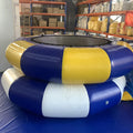 2023 Popular 0.9mm Thickened PVC Water Inflatable Trampoline Water Park Entertainment Facilities