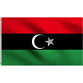 WholesaleHigh Quality Fast Deliver 100% Polyester Outdoor National Flag Banner Silk Printing Double Stitching 3*5FT Libya Flag