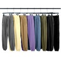 Custom Men's Vintage Washed Cotton Sweatpants Eco-Friendly Trackpants Jogger for Men 100% Cotton for Autumn Season MOQ 2pcs