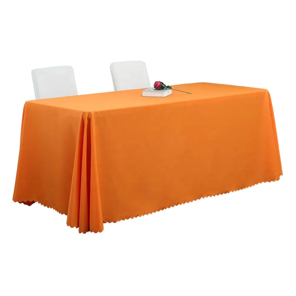 Washable Decorative Fabric Table Cover for Dining Table