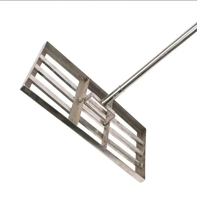 Latest Design High Effect Level Lawn Tool for Smooth Soil Garden Yard Heavy-Duty Stainless Steel 30" Lawn Leveling Rake