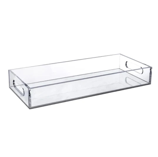 Lucite Bread Towel Acrylic Tray