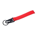 New Arrival Custom Fabric Blank Ribbon Lanyard Car Keychain/Cloth Key Holder/Key Chain