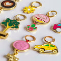 Manufacture Metal Enamel Angel Custom Keychain Accessories Key Ring Key Chain Custom Logo