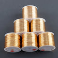 M997  Jewelry Accessoriespass REACHnickel Freecopper Wire18k Gold Platednever Fadeone Roll/lot