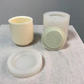 Handmade Cylinder Candle Jar Candle Cup Silicone Mold DIY Concrete Flowerpot Silicone Mold