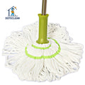Wholesale Cheap Swivel Handle Stainless Steel Telescopic Rod Hands-Free Rotary 360 Spin for Cleaning Cotton Twist Mop Floor