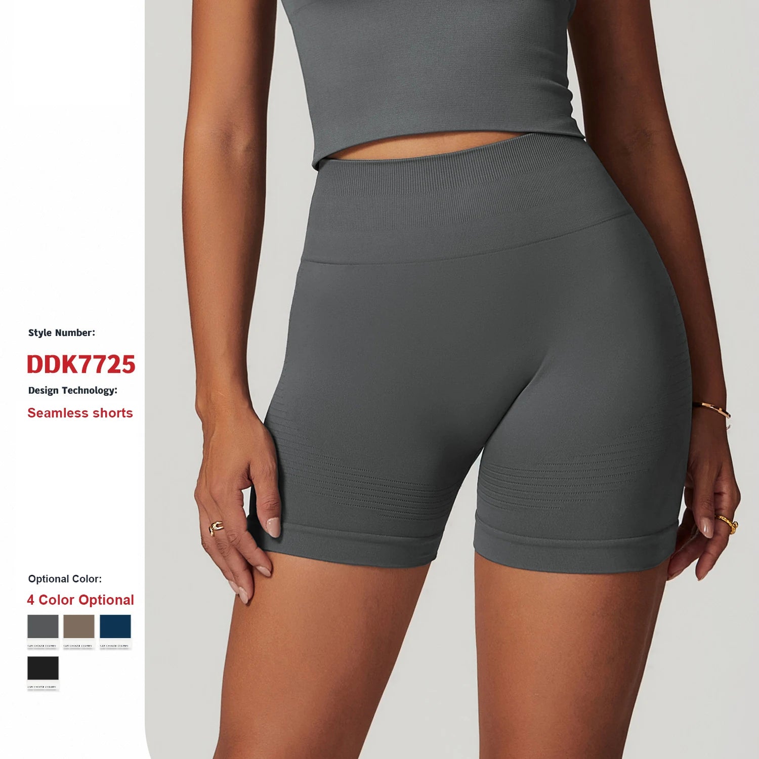 Custom Logo Outdoor Seamless Tight High Waist Yoga Pants Peach Hip Women'S Scrunch Butt Lifting Gym Fitness Running Sport Shorts