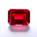 Lab Ruby Octagon Gemstone 11X9 mm 12X10 mm 14X10 mm Loose Gemstone for Jewelry Making Lab Created Lab Grown Ruby