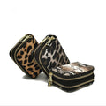Leopard/Snake/Croc Pattern Women's PVC/PU Leather RFID Blocking Credit Card Wallet with Zipper Closure Fashion Style Custom Logo
