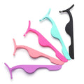 Wholesale Custom Logo Color Bulk Strip Eye Lash Applicator Private Label Durable Stainless Steel Professional Eyelash Tweezers