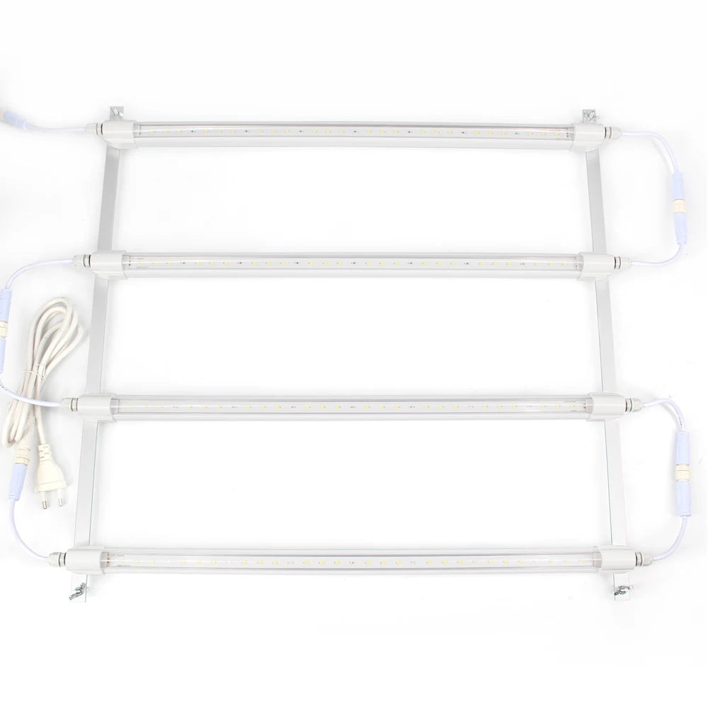 Figolite LM301H Full Spectrum Led Grow Light Tube Fixture 2ft T5 4pcs/set for Seed Veg