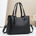 2025 New Fashion Trend Women's High-End Shoulder Bag Retro European Style Large Capacity Zipper Closure Portable